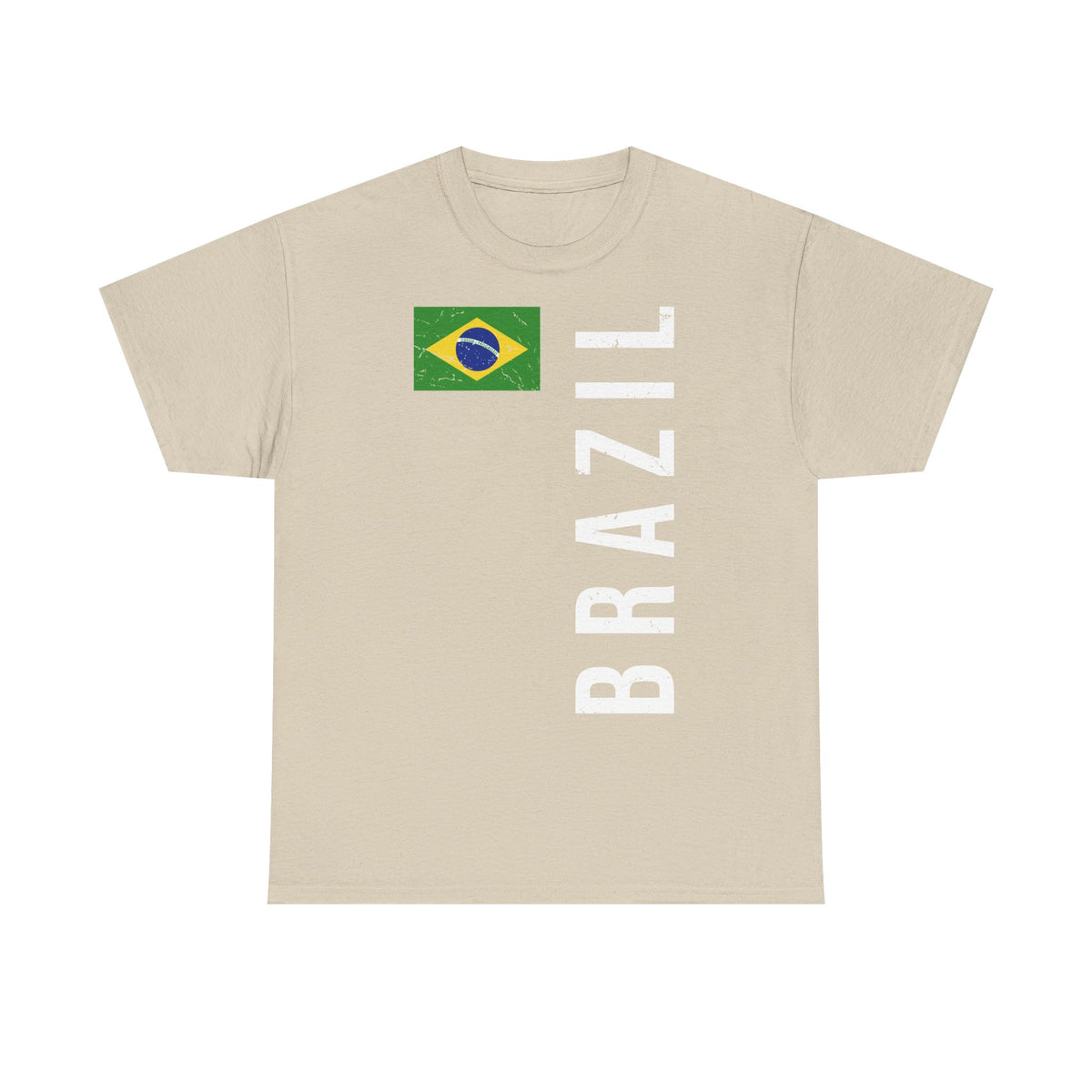 Brazil Brasilien Wappen Flagge Sport Fan Fußball Geschenkidee - Unisex T-Shirt