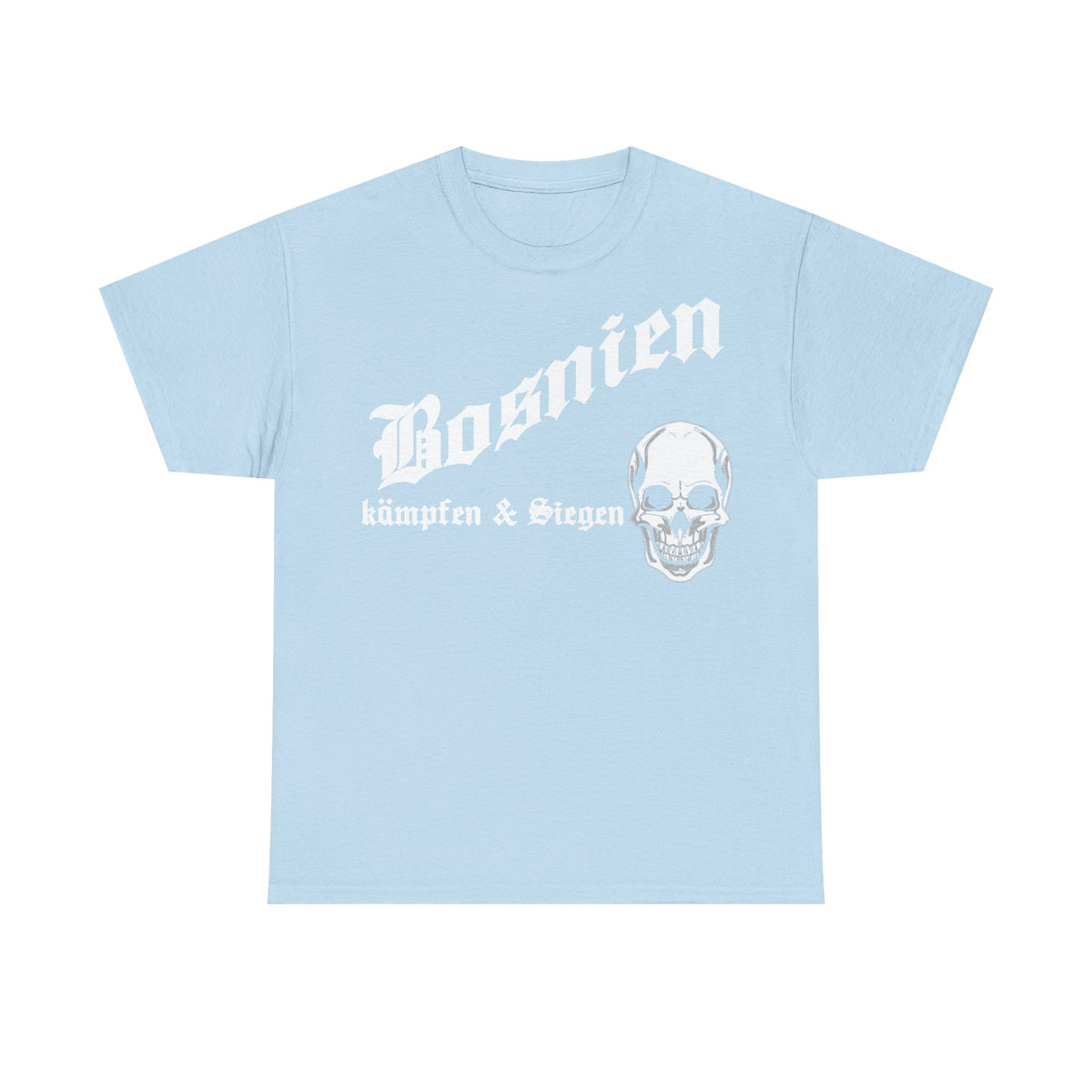 Bosnia Wappen Flagge Stolz Heimat Fußball fan Geschenkidee - Unisex T-Shirt