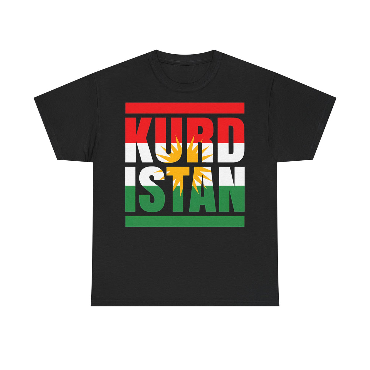 Kurdistán Azadi Escudo Bandera Patria Newroz Regalo - Camiseta unisex