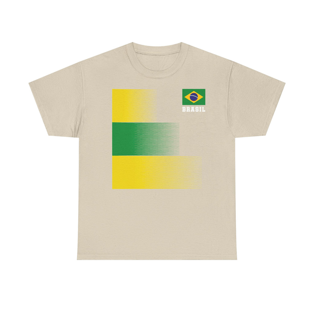 Brazil Brasilien Wappen Flagge Sport Fan Fußball Geschenkidee - Unisex T-Shirt