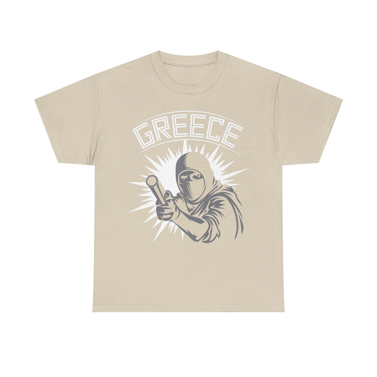 Grecia Grecia hooligan bandera escudo patria fútbol deporte aficionado idea de regalo - camiseta unisex