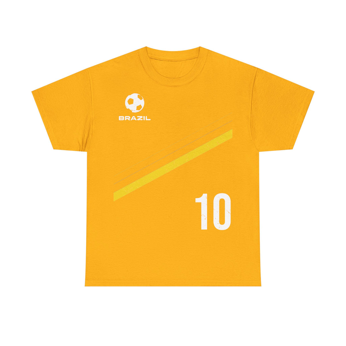Brazil Brasilien Wappen Flagge Sport Fan Fußball Geschenkidee - Unisex T-Shirt