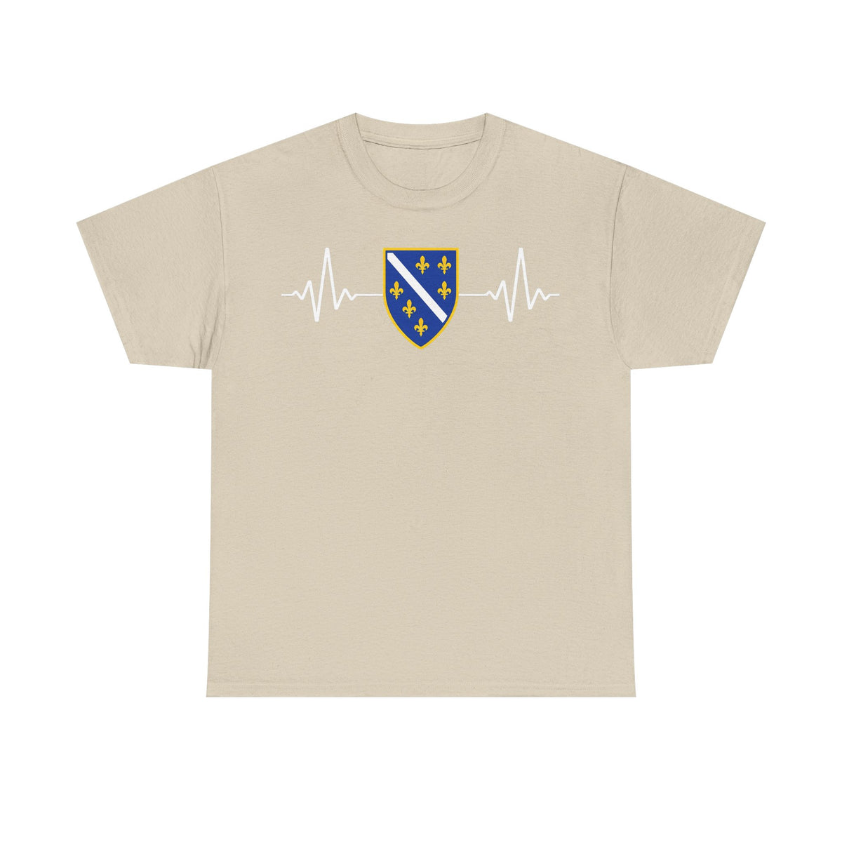 Bosnia Wappen Flagge Stolz Heimat Fußball fan Geschenkidee - Unisex T-Shirt
