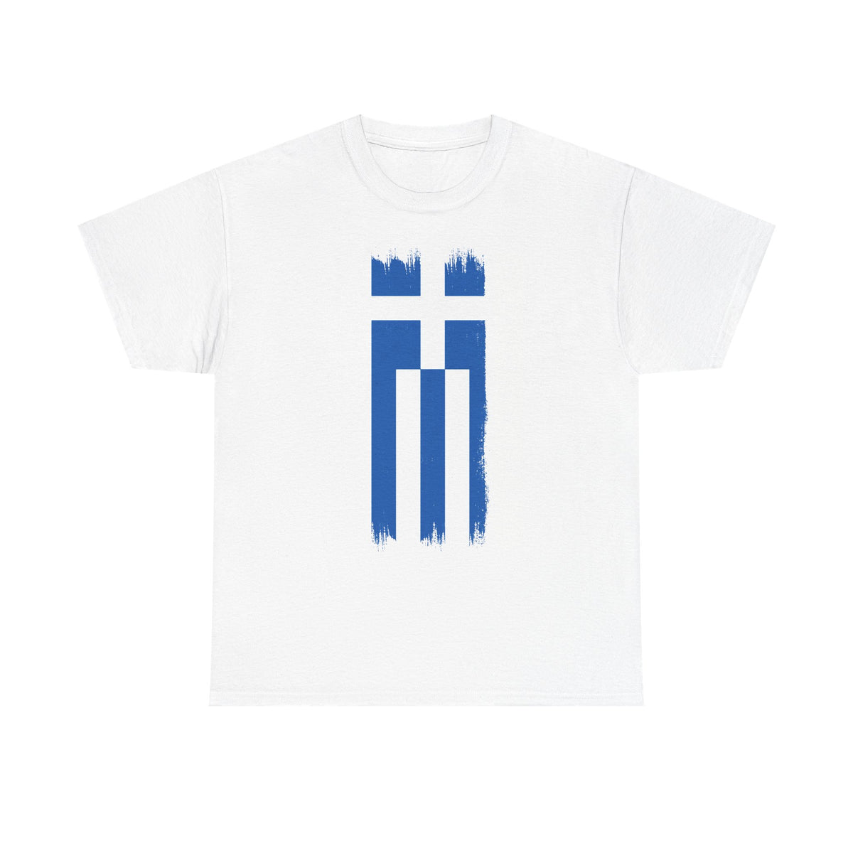 Grecia Grecia Bandera Escudo Patria Fútbol Deporte Aficionado Idea de regalo - Camiseta unisex