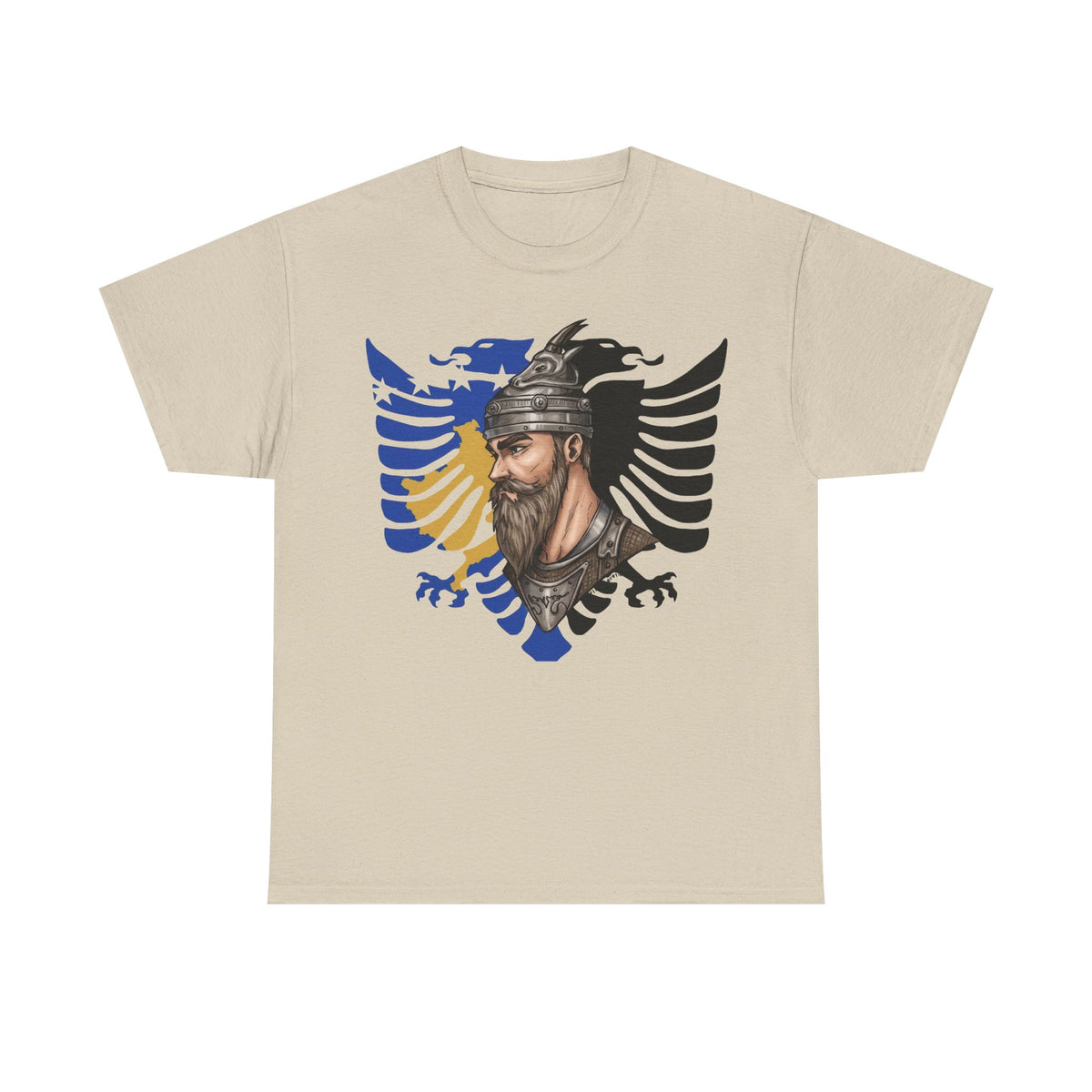 Leyenda de Skanderbeg Albania Kosovo Shqiptar Bandera Orgullo - Camiseta unisex