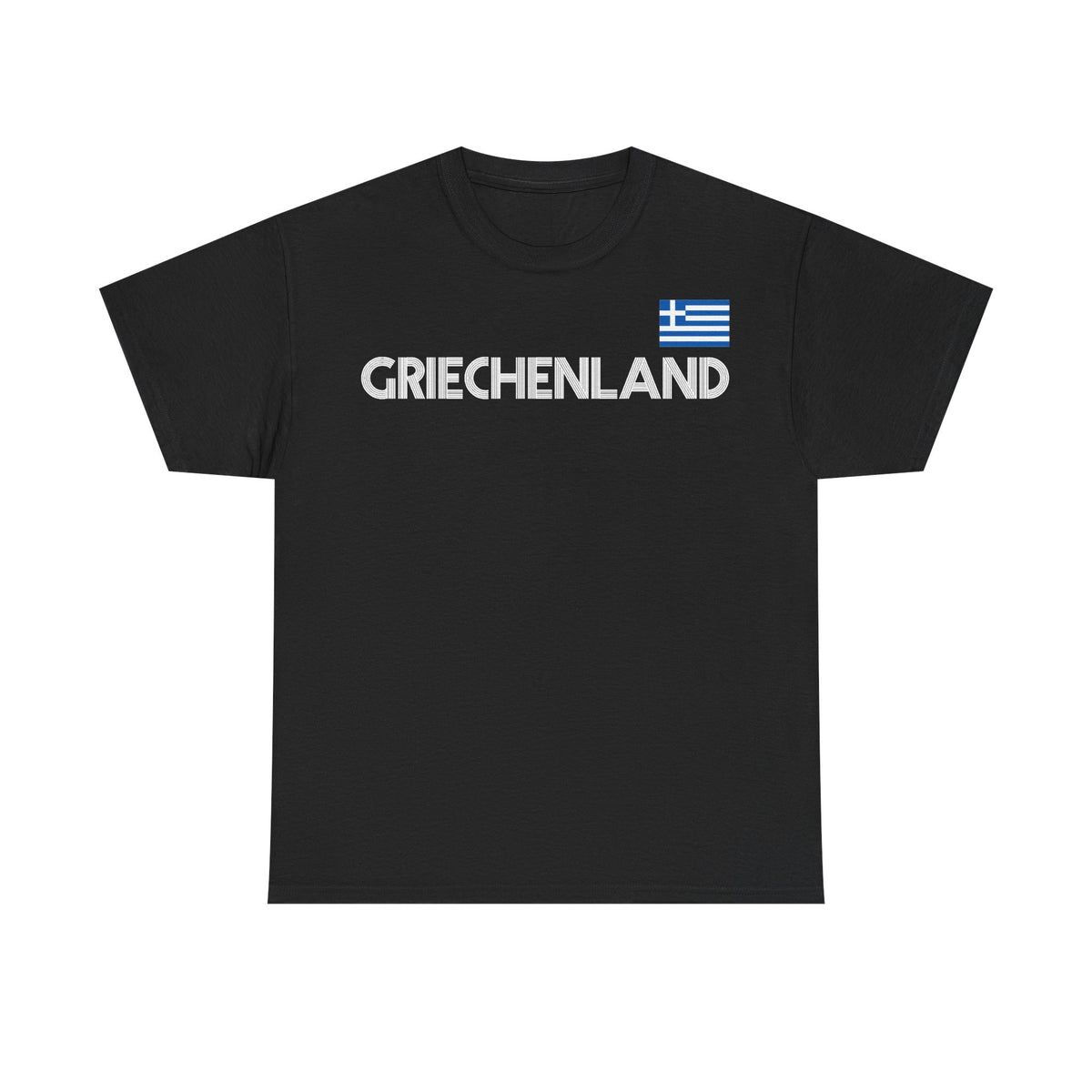 Grecia Grecia Bandera Escudo Patria Fútbol Deporte Aficionado Idea de regalo - Camiseta unisex