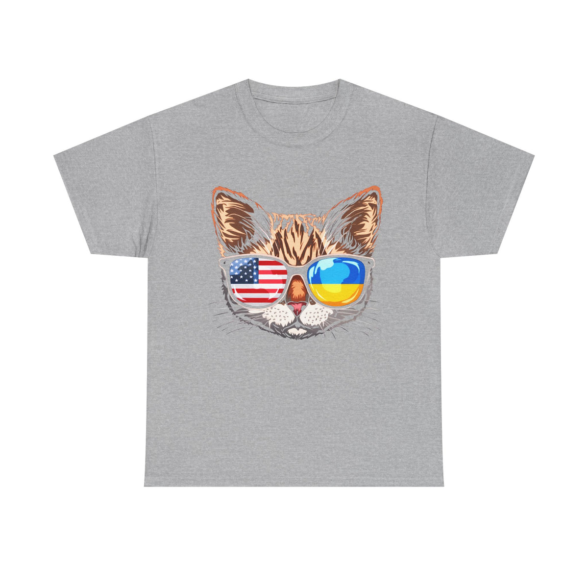 Bandera de Ucrania escudo idea de regalo afición al deporte moda vintage - Camiseta unisex