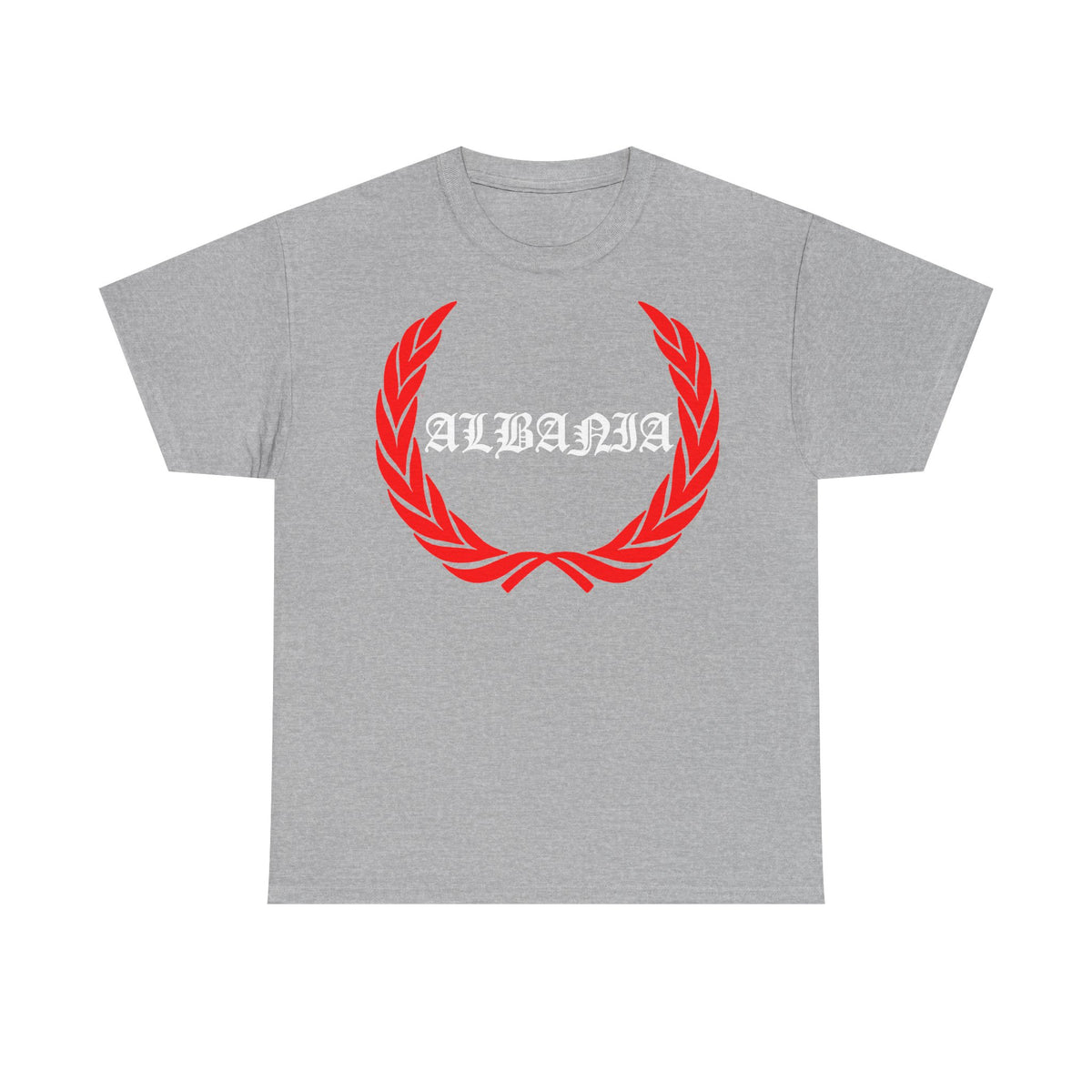 Albania Wappen Shqiptar Flagge Adler Fußball Fan Sport Unisex T Shirt