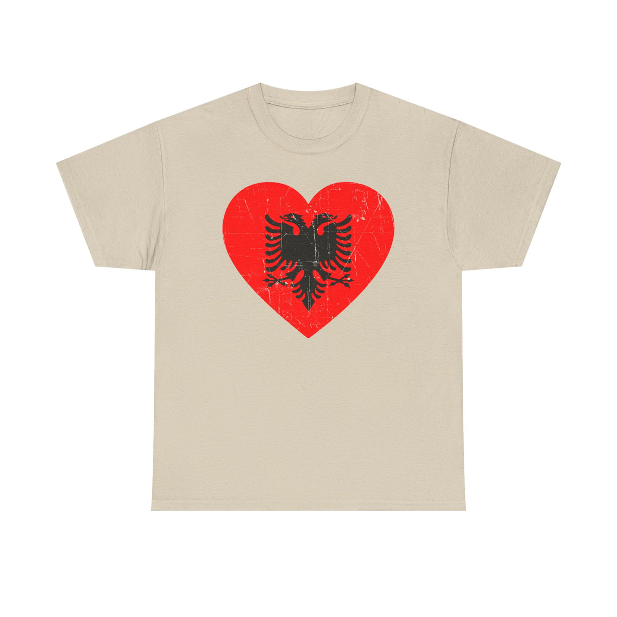 Albania Wappen Shqiptar Flagge Adler Fußball Fan Sport Unisex T Shirt
