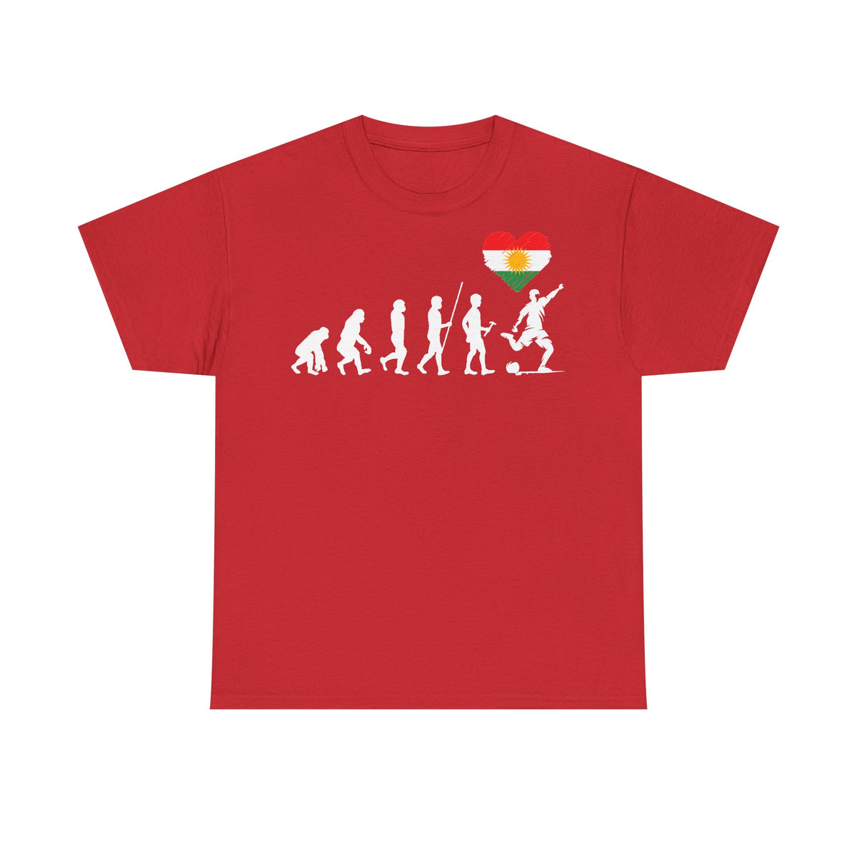 Kurdistán Azadi Escudo Bandera Patria Newroz Regalo - Camiseta unisex