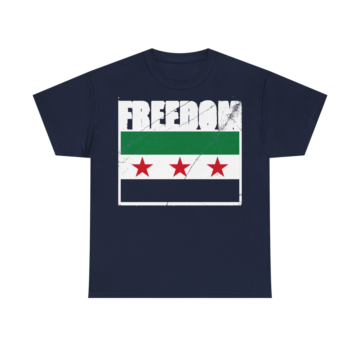 Syria Syrien Wappen Flagge Heimat Sport Fan Geschenkidee - Unisex T-Shirt