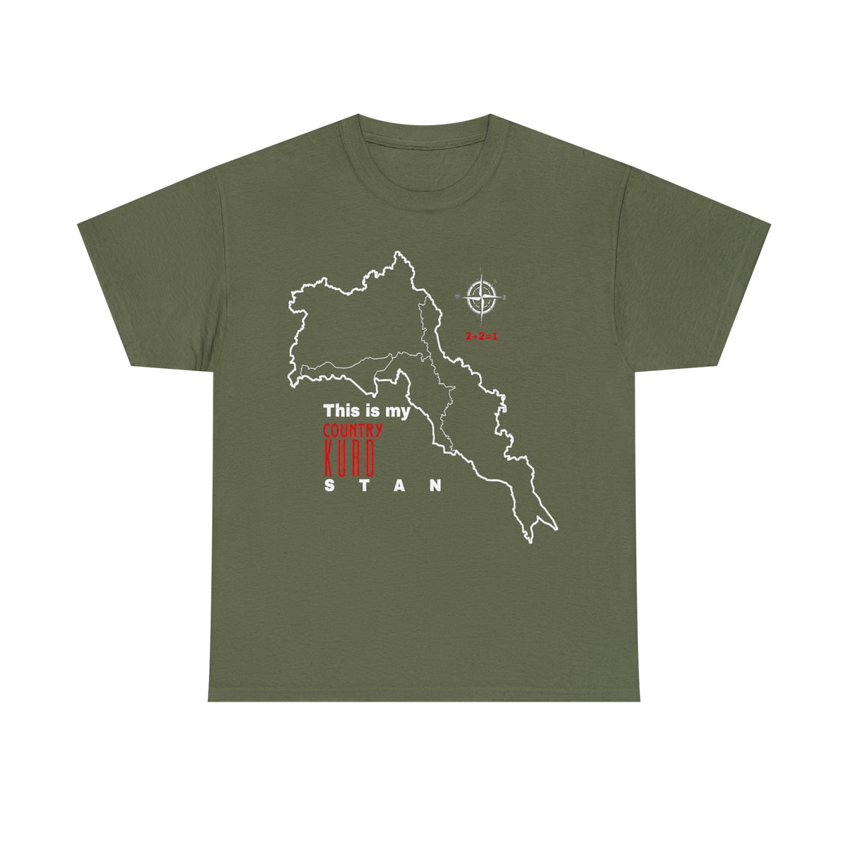 Kurdistán Contury Kurd Street Urban Azadi - Camiseta unisex