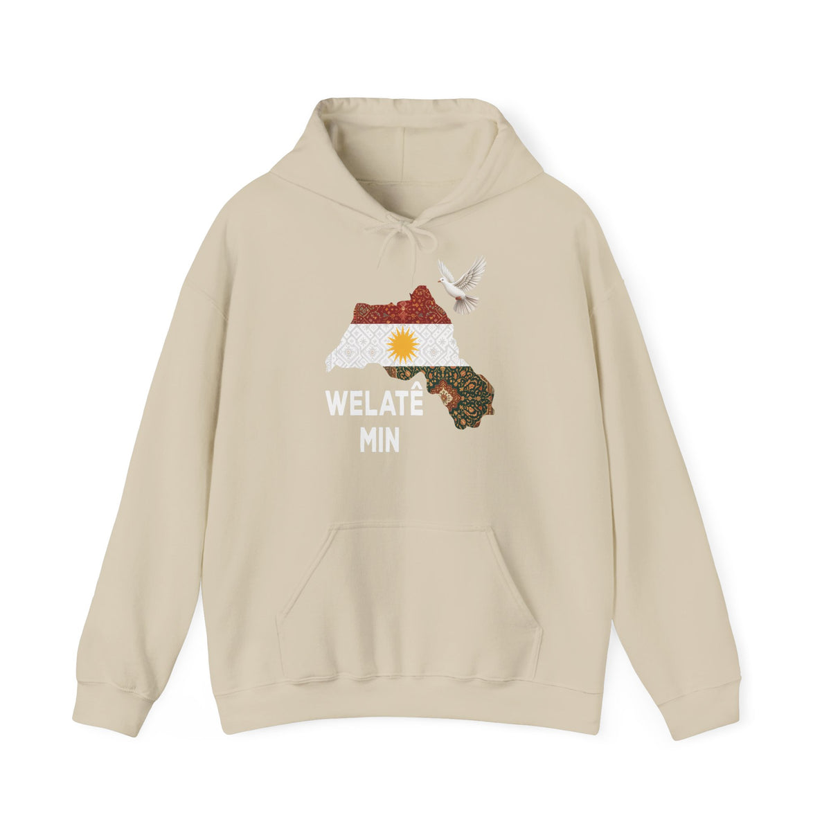 WELATE MIN KURDISTAN Azadi Nostalgie - Unisex Hoodie