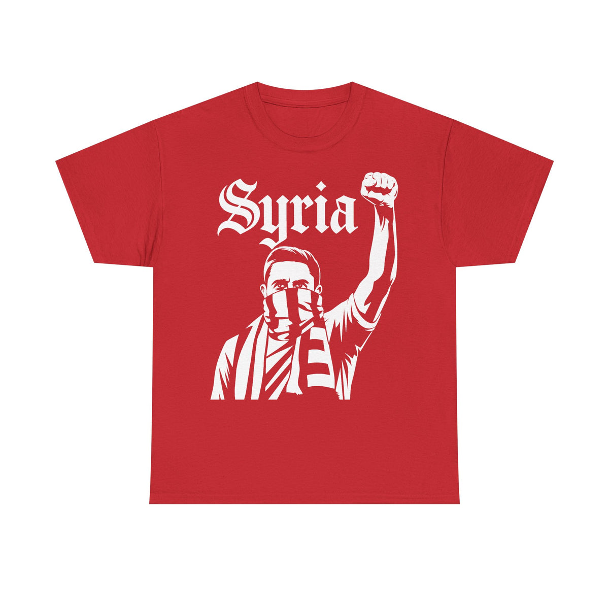 Syria Syrien Hooligan Wappen Flagge Heimat Sport Fußball Fan Geschenkidee - Unisex T-Shirt