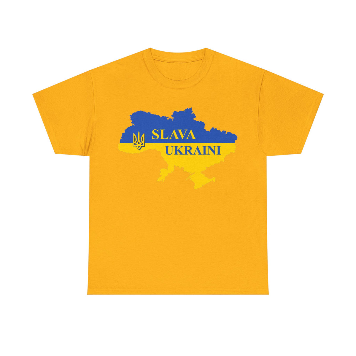 Bandiera e stemma dell'Ucraina Idea regalo Sport Tifoso Moda Vintage - T-shirt unisex