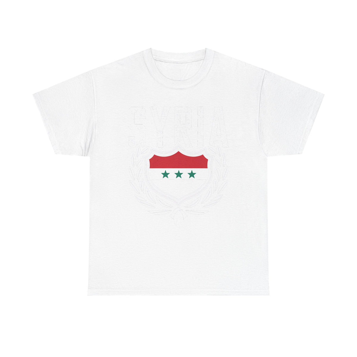 Syria Syrien Hooligan Wappen Flagge Heimat Sport Fußball Fan Geschenkidee - Unisex T-Shirt