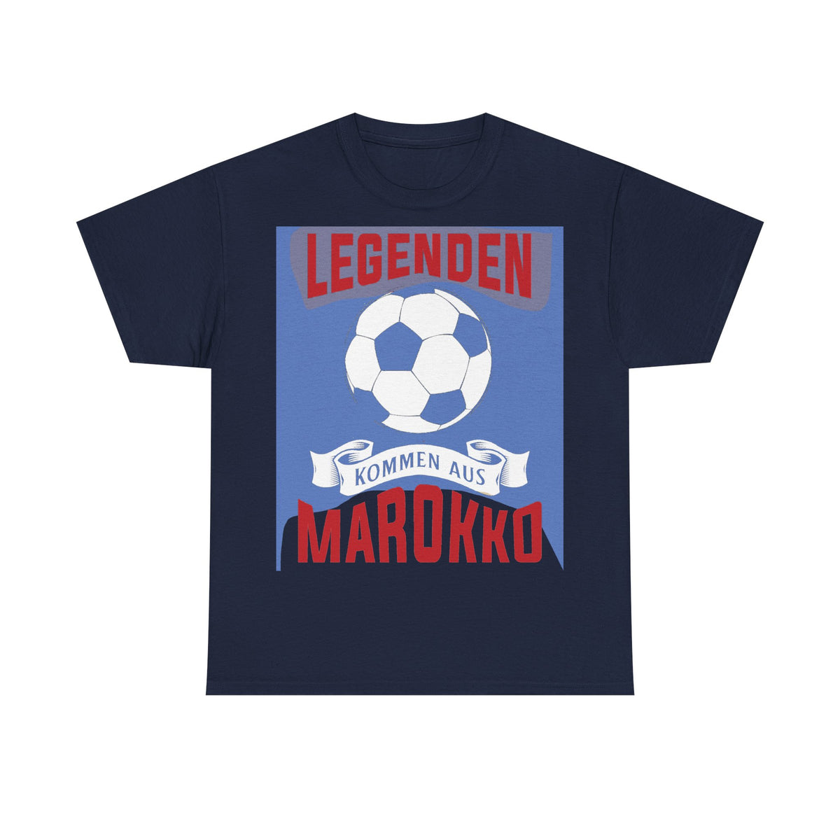 Marruecos Escudo Morocco Bandera Orgullo Fútbol Fan Deporte FIdea de regalo - Camiseta unisex