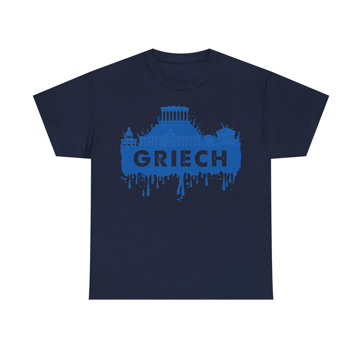 Grecia Grecia Bandera Escudo Patria Fútbol Deporte Aficionado Idea de regalo - Camiseta unisex