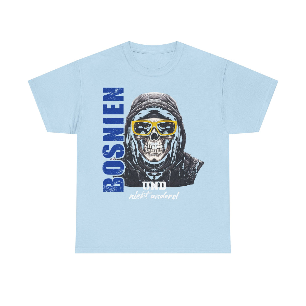 Bosnia Wappen Flagge Stolz Heimat Fußball fan Geschenkidee - Unisex T-Shirt