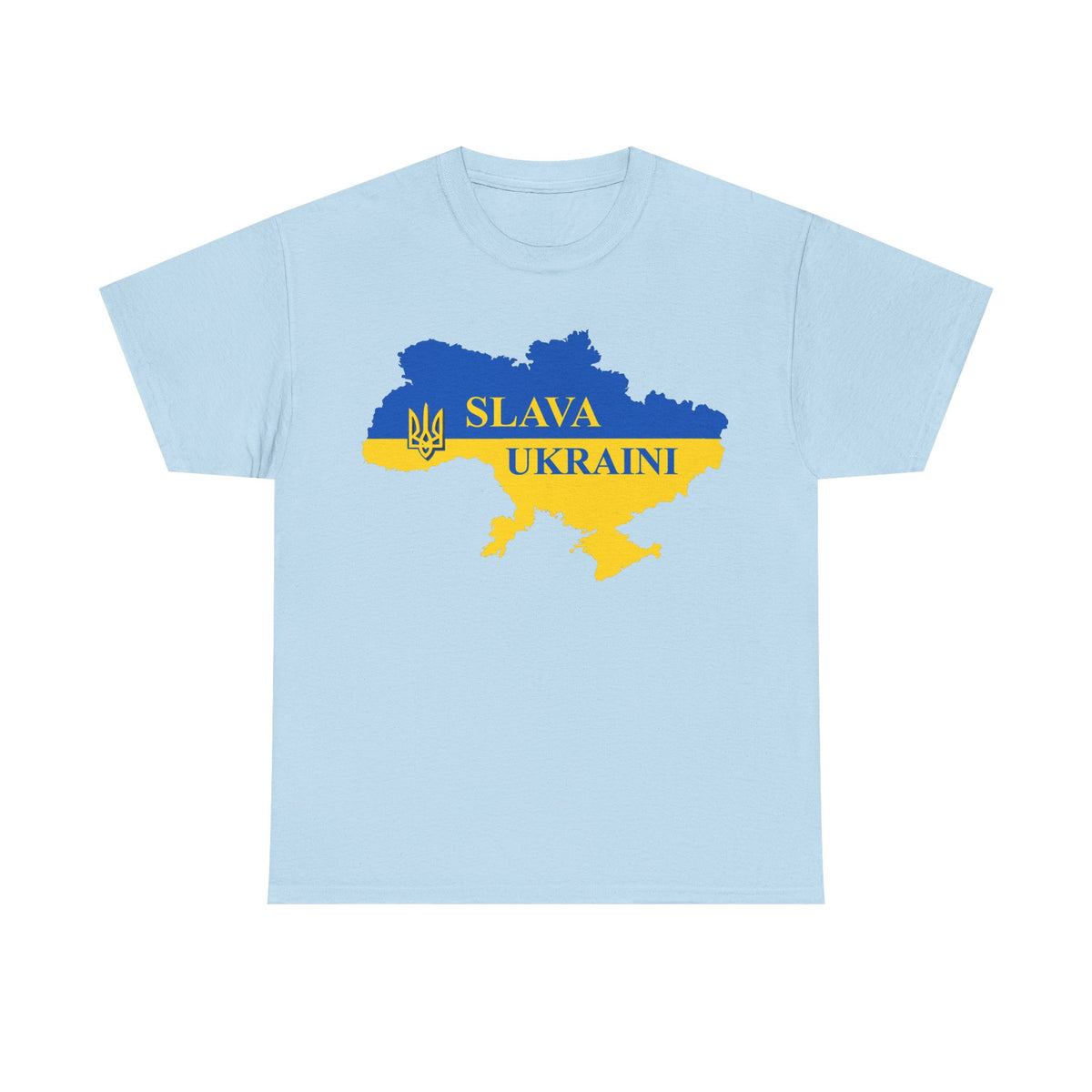 Bandiera e stemma dell'Ucraina Idea regalo Sport Tifoso Moda Vintage - T-shirt unisex