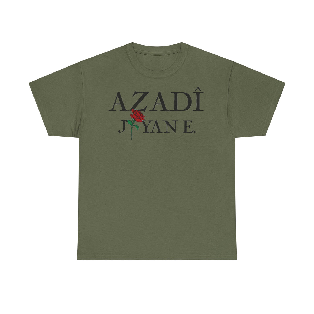 Kurdistán Azadi Escudo Bandera Patria Newroz Regalo - Camiseta unisex