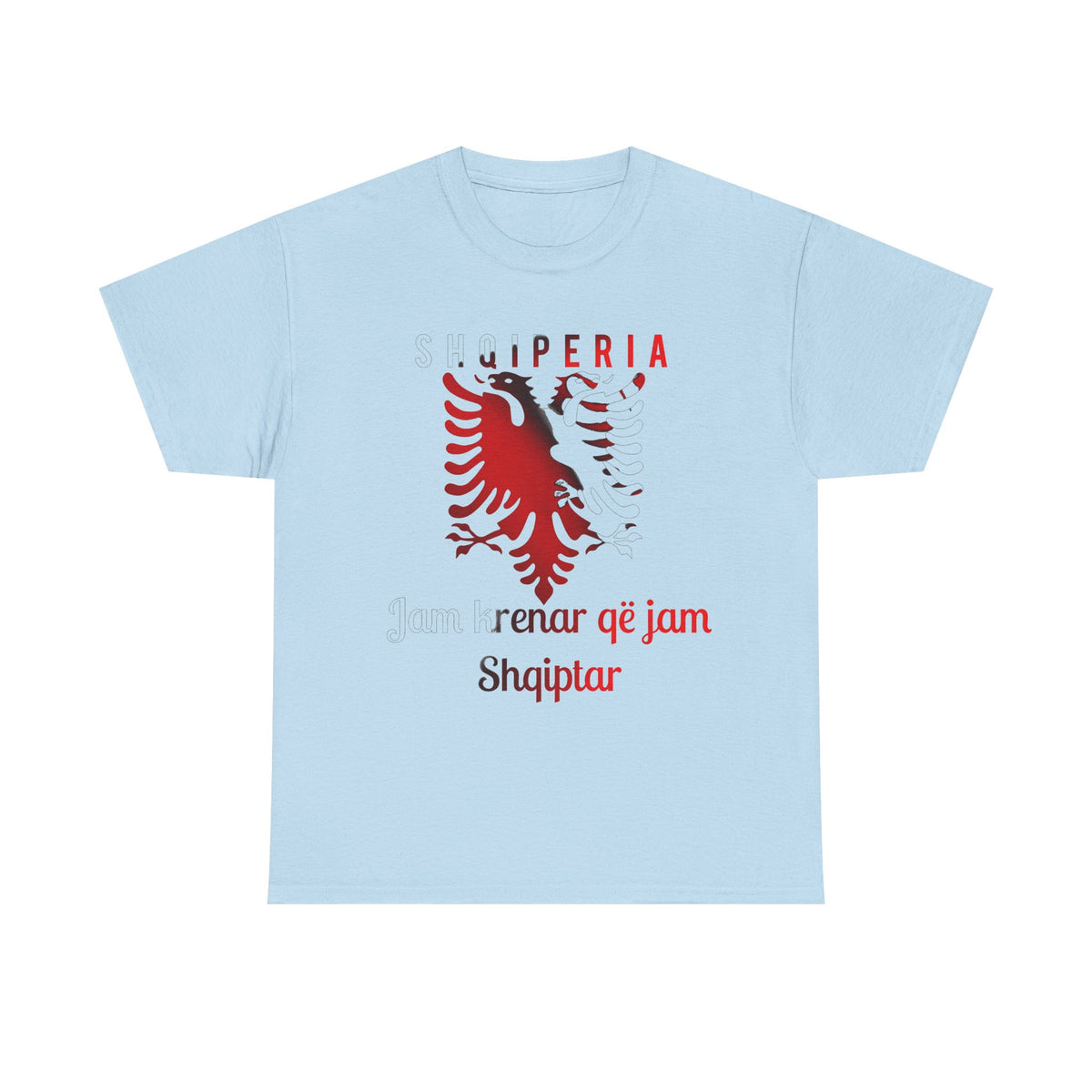 Camiseta unisex de Albania, escudo albanés, bandera, águila, fútbol, aficionado, deporte