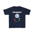 Greece Griechenland Flagge Wappen Heimat Fußball Sport Fan Geschenkidee - Für Kinder & Jugendliche Unisex T-Shirt