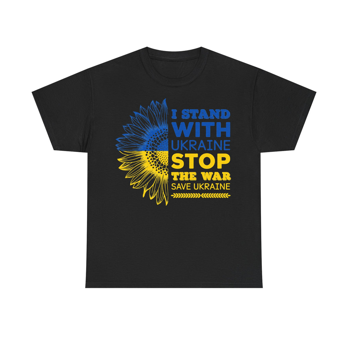 Bandiera e stemma dell'Ucraina Idea regalo Sport Tifoso Moda Vintage - T-shirt unisex