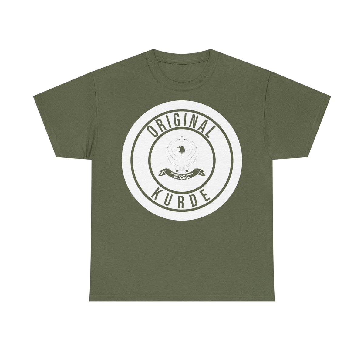 Kurdistán Azadi Escudo Bandera Patria Newroz Regalo - Camiseta unisex