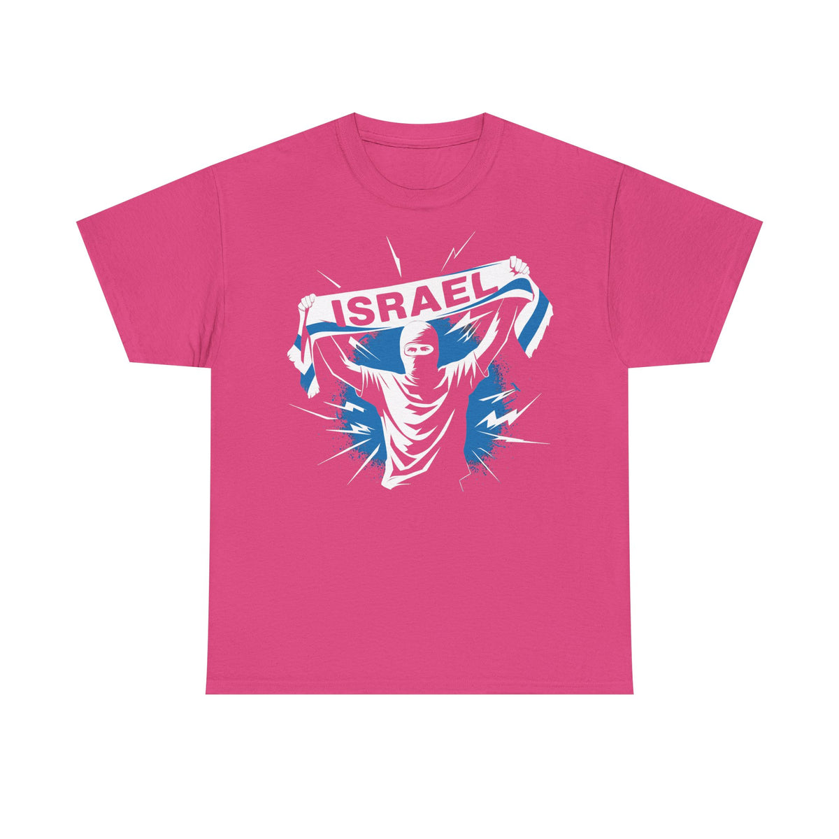 Israel Hooligan Wappen Flagge Fan Geschenkidee Fashion - Unisex T-Shirt