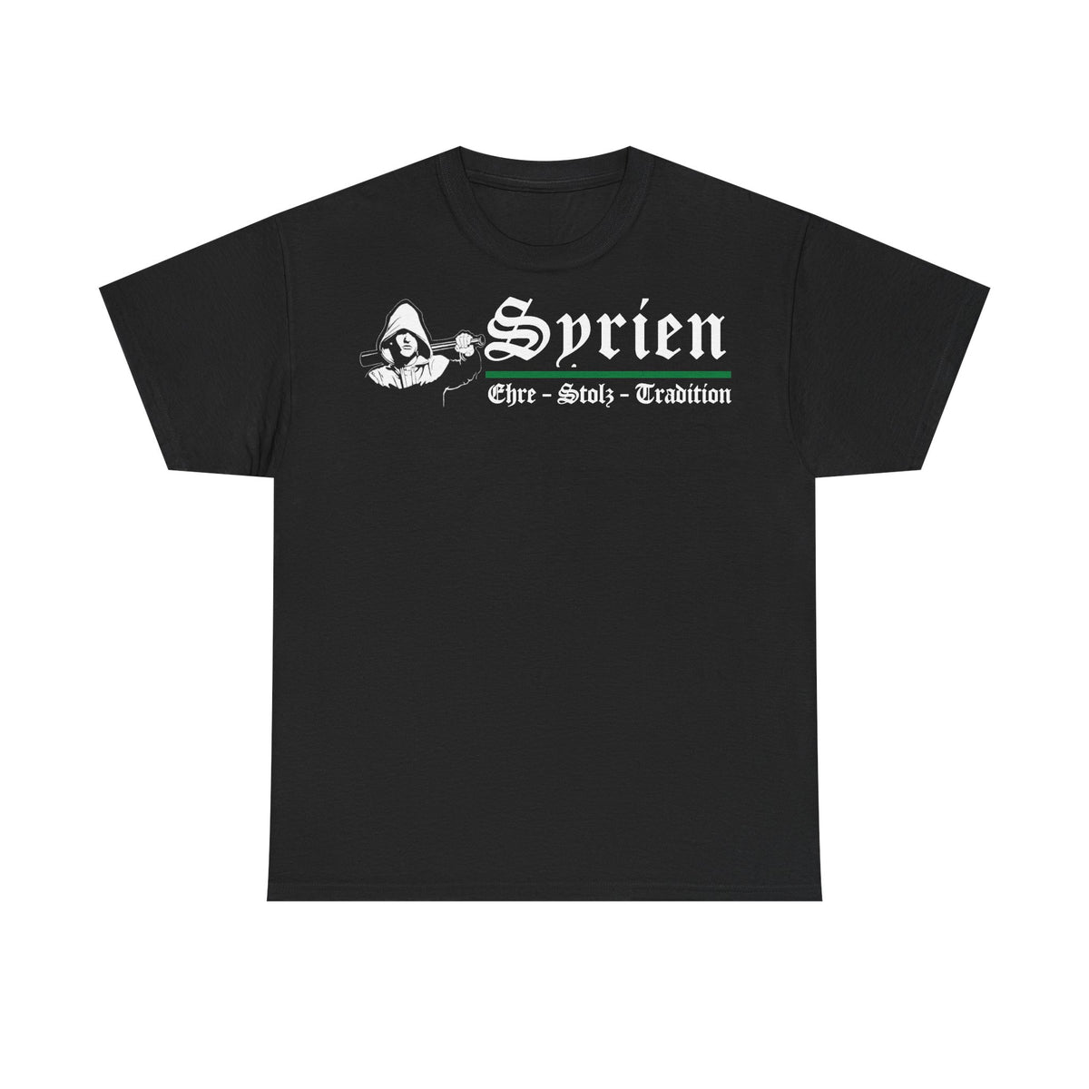 Syria Syrien Wappen Flagge Heimat Sport Fan Geschenkidee - Unisex T-Shirt