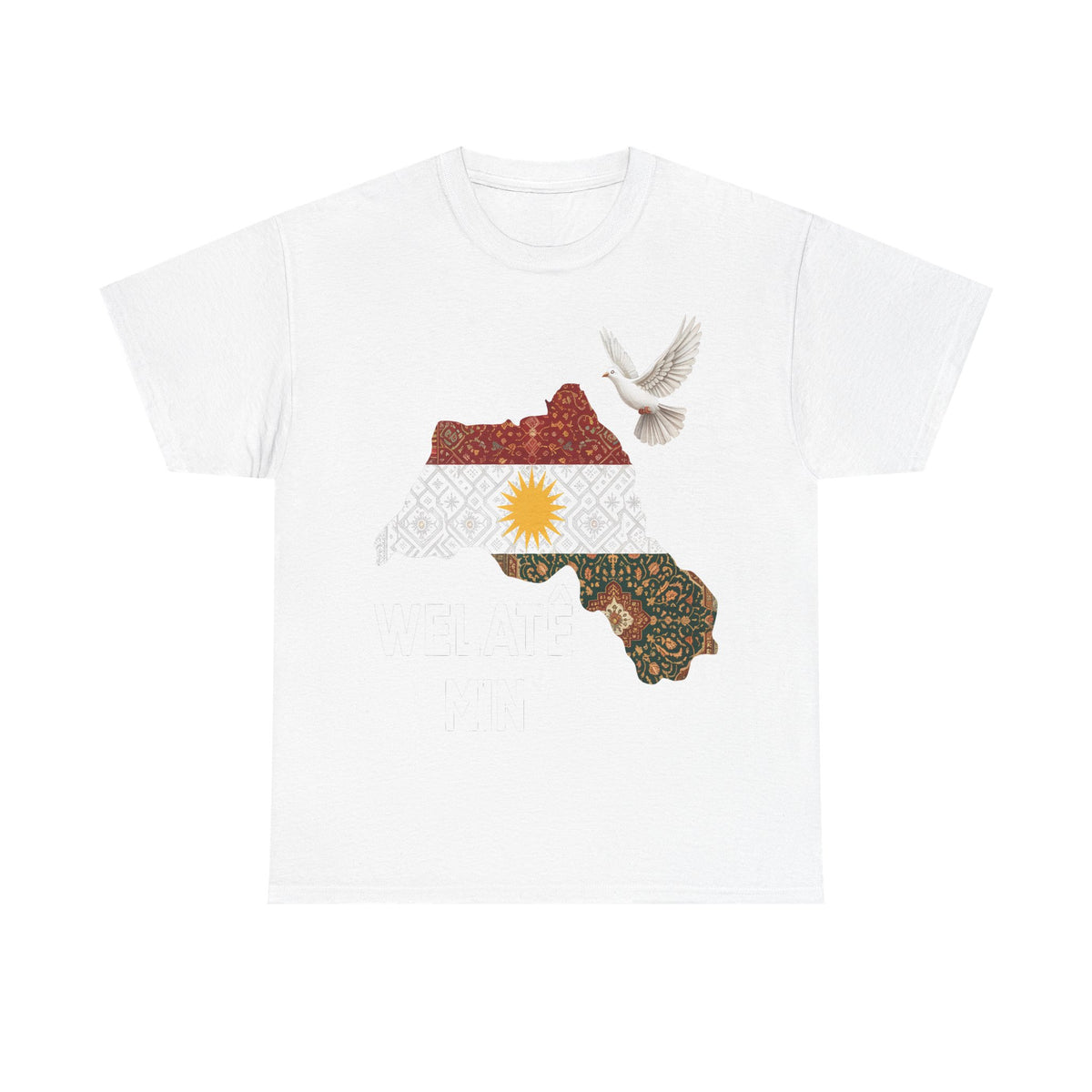 WELATE MIN KURDISTAN Azadi Nostalgie - Unisex T-Shirt