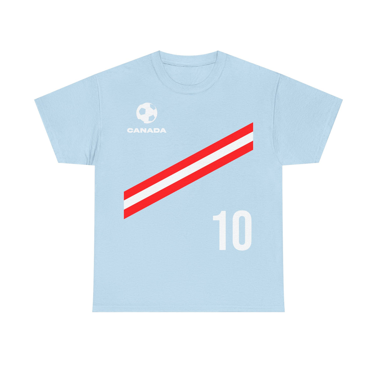 Canada Kanada Wappen Flagge Fan Sport Fußball Geschenkidee - Unisey T-Shirt