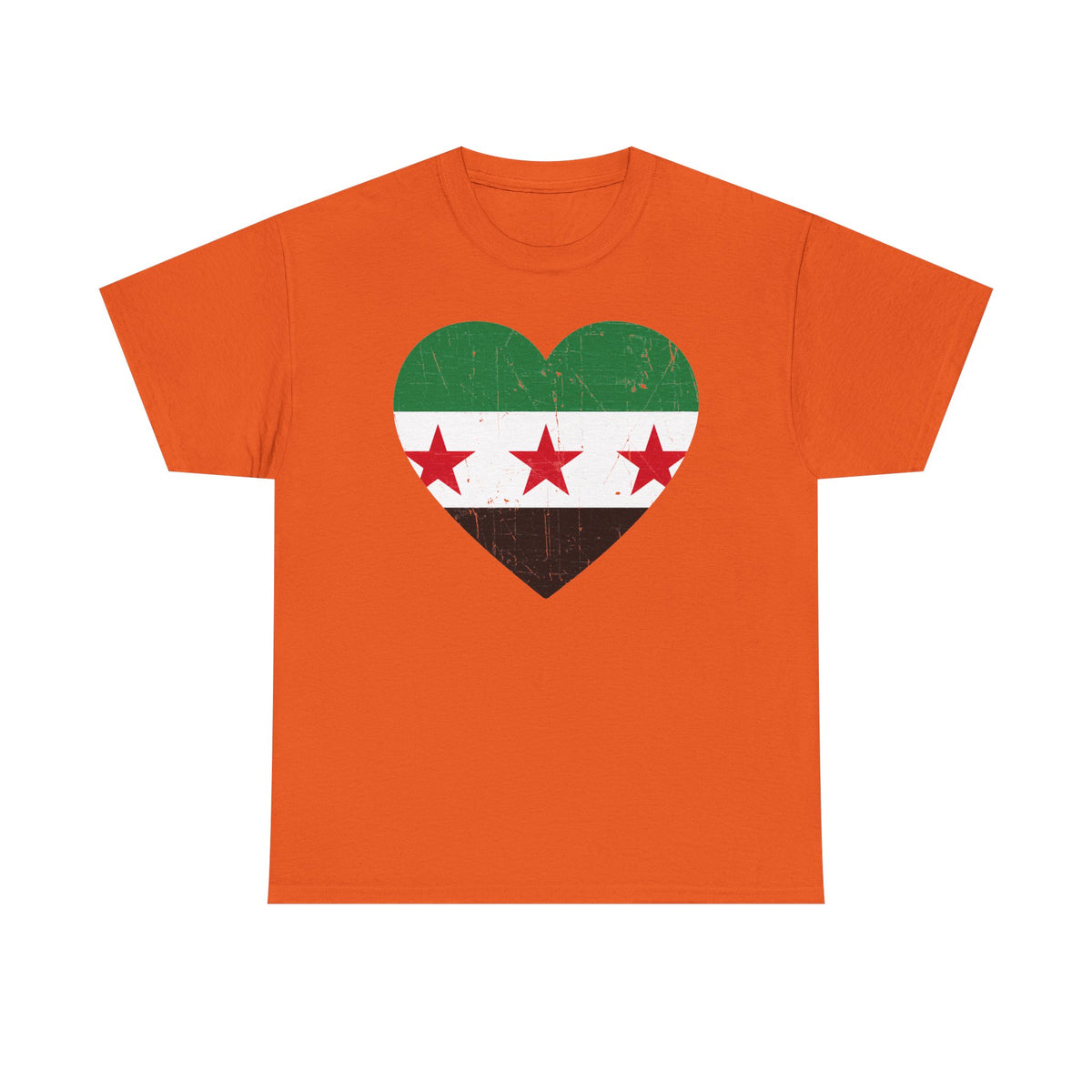 Syria Syrien Wappen Flagge Heimat Sport Fan Geschenkidee - Unisex T-Shirt