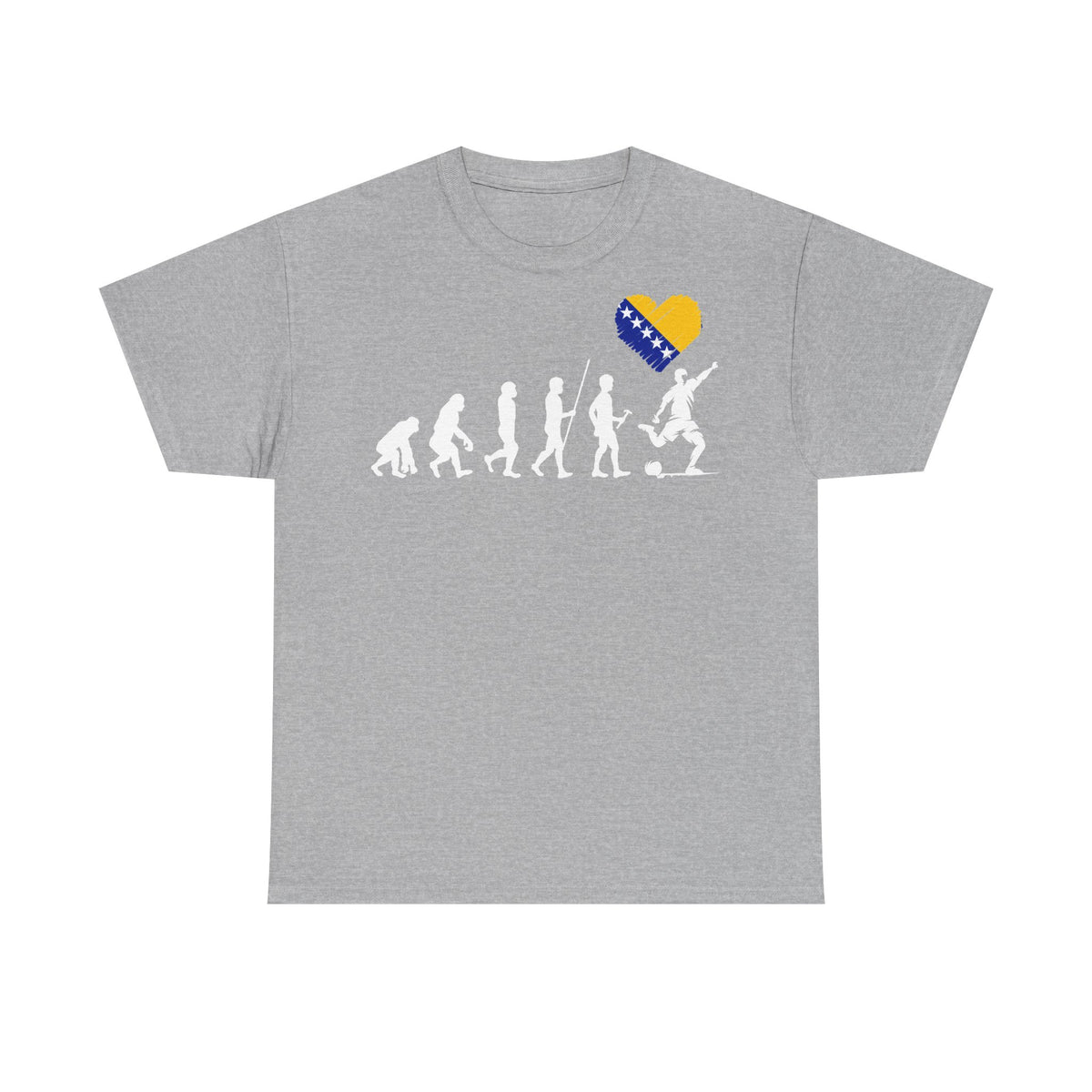 Bosnia escudo bandera orgullo patria aficionado al fútbol idea de regalo - Camiseta unisex