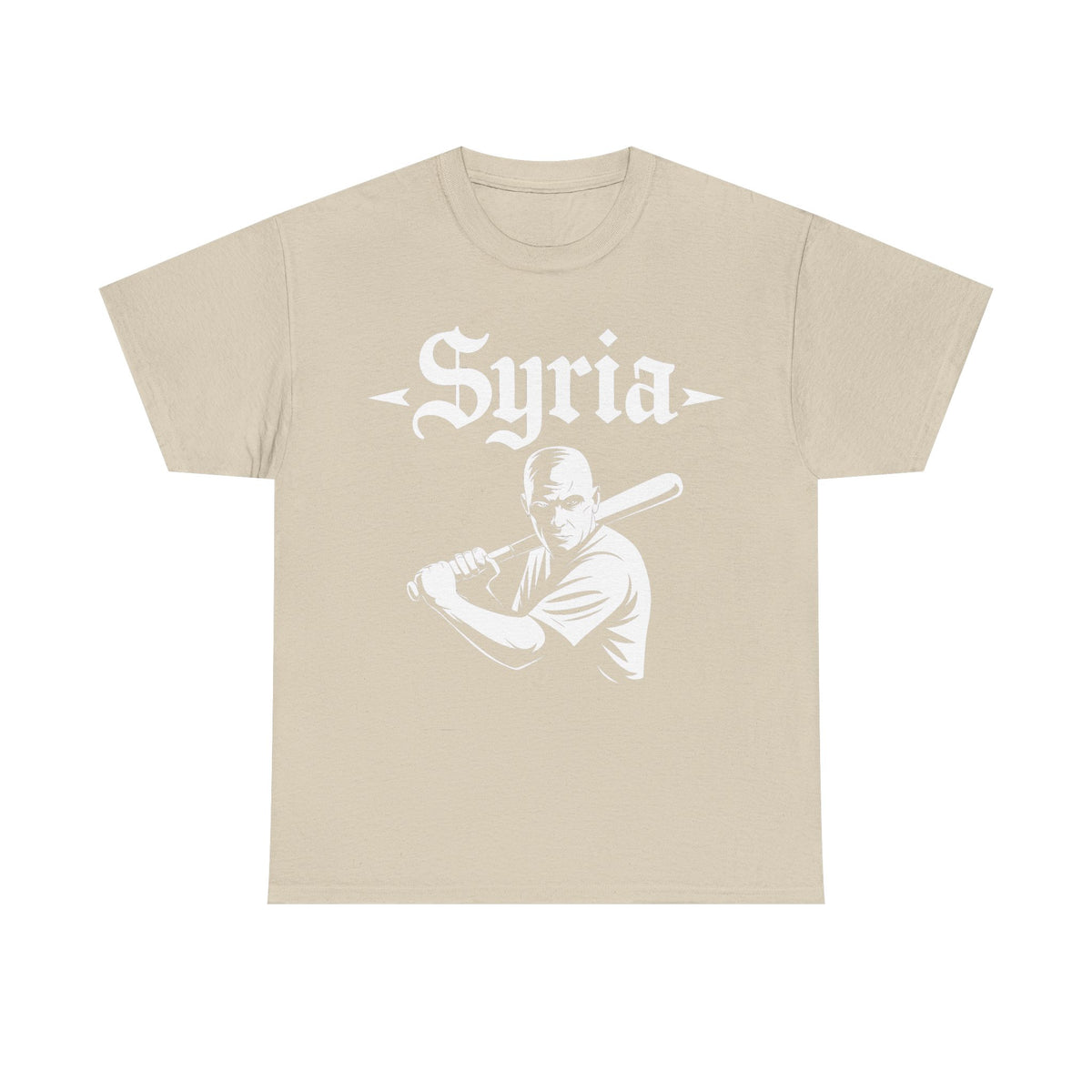 Syria Syrien Hooligan Wappen Flagge Heimat Sport Fußball Fan Geschenkidee - Unisex T-Shirt