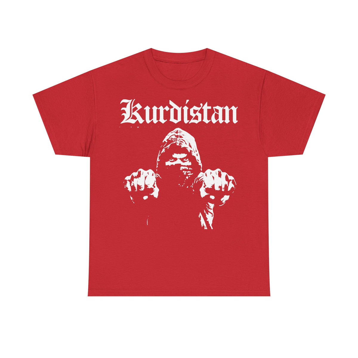 Kurdistán Azadi Escudo Bandera Patria Newroz Regalo - Camiseta unisex