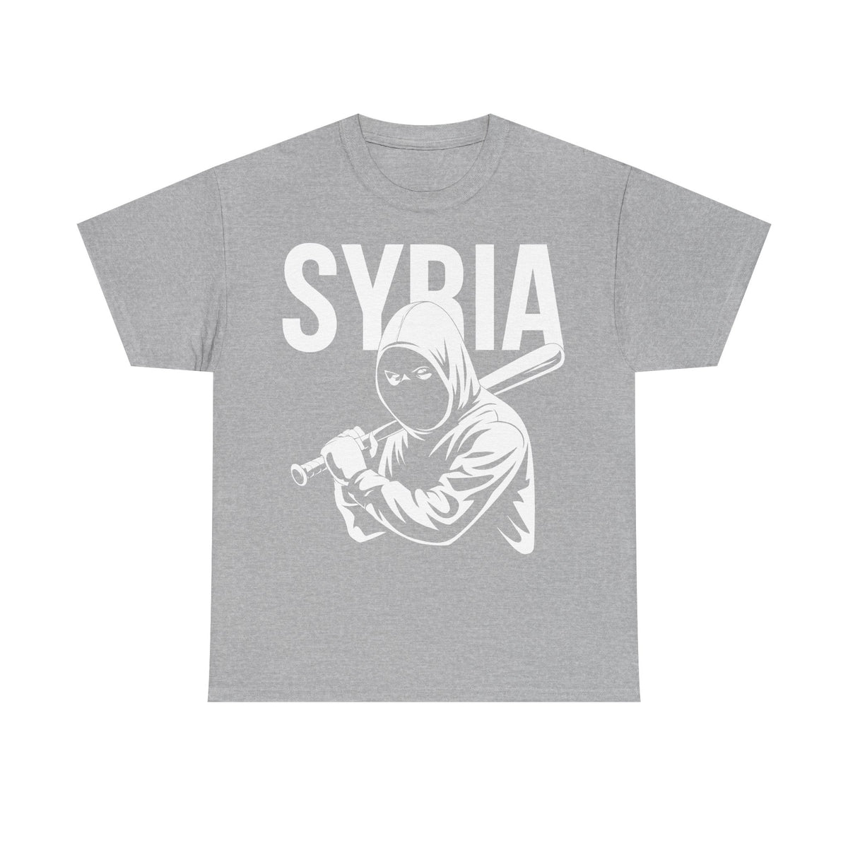 Syria Syrien Hooligan Wappen Flagge Heimat Sport Fußball Fan Geschenkidee - Unisex T-Shirt
