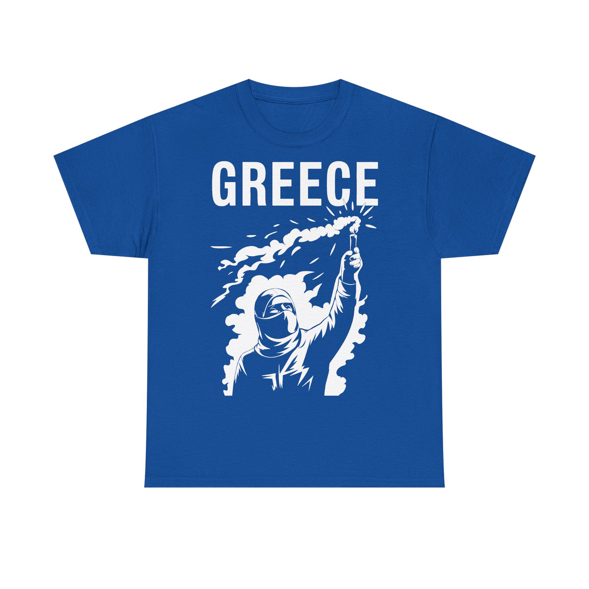 Grecia Grecia hooligan bandera escudo patria fútbol deporte aficionado idea de regalo - camiseta unisex