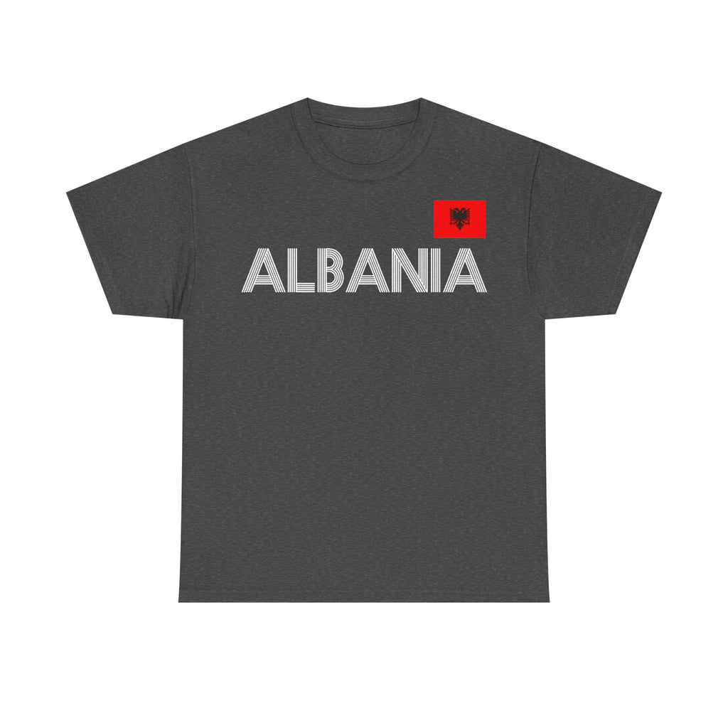 Albania Wappen Shqiptar Flagge Adler Fußball Fan Sport Unisex T Shirt