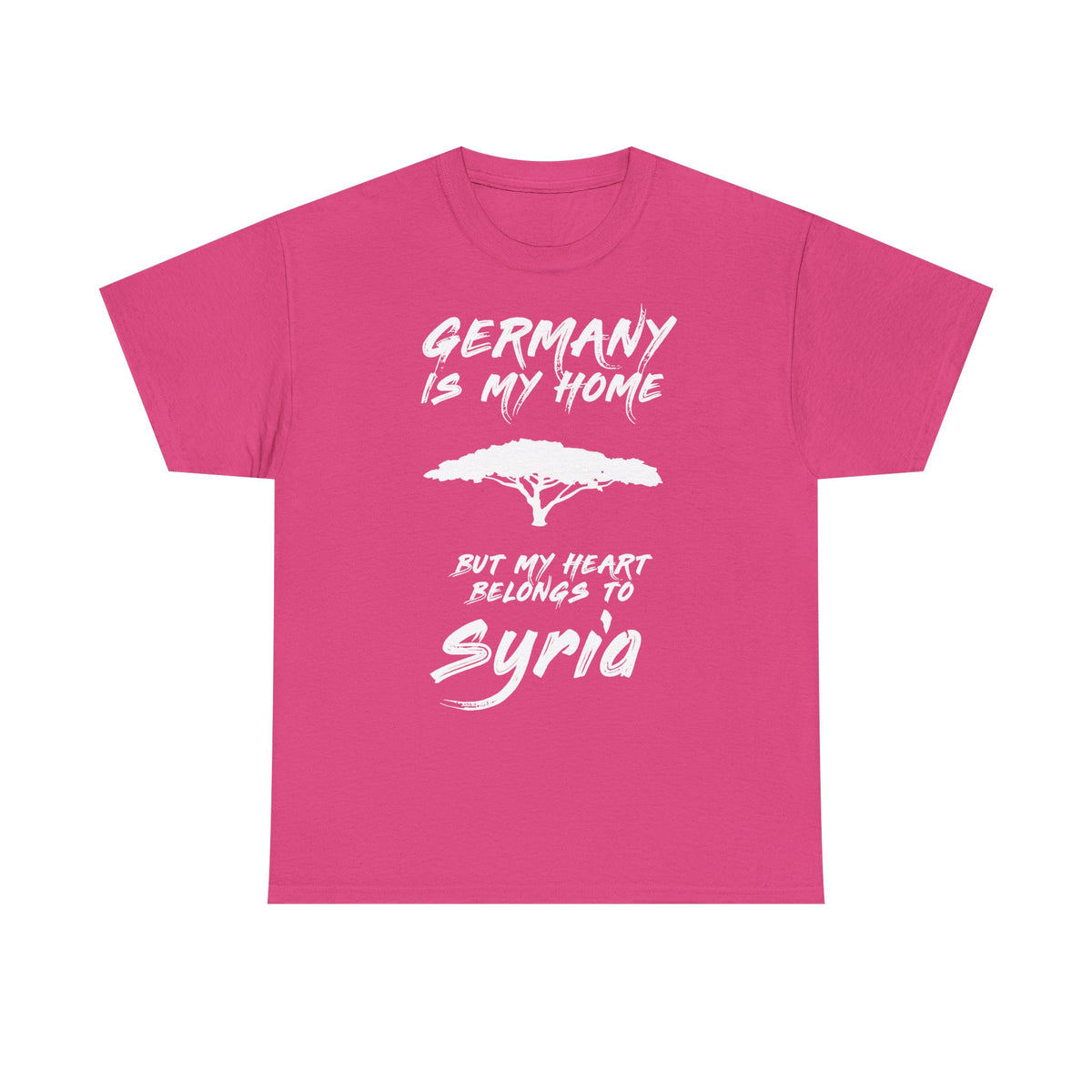Syria Syrien Wappen Flagge Heimat Sport Fan Geschenkidee - Unisex T-Shirt