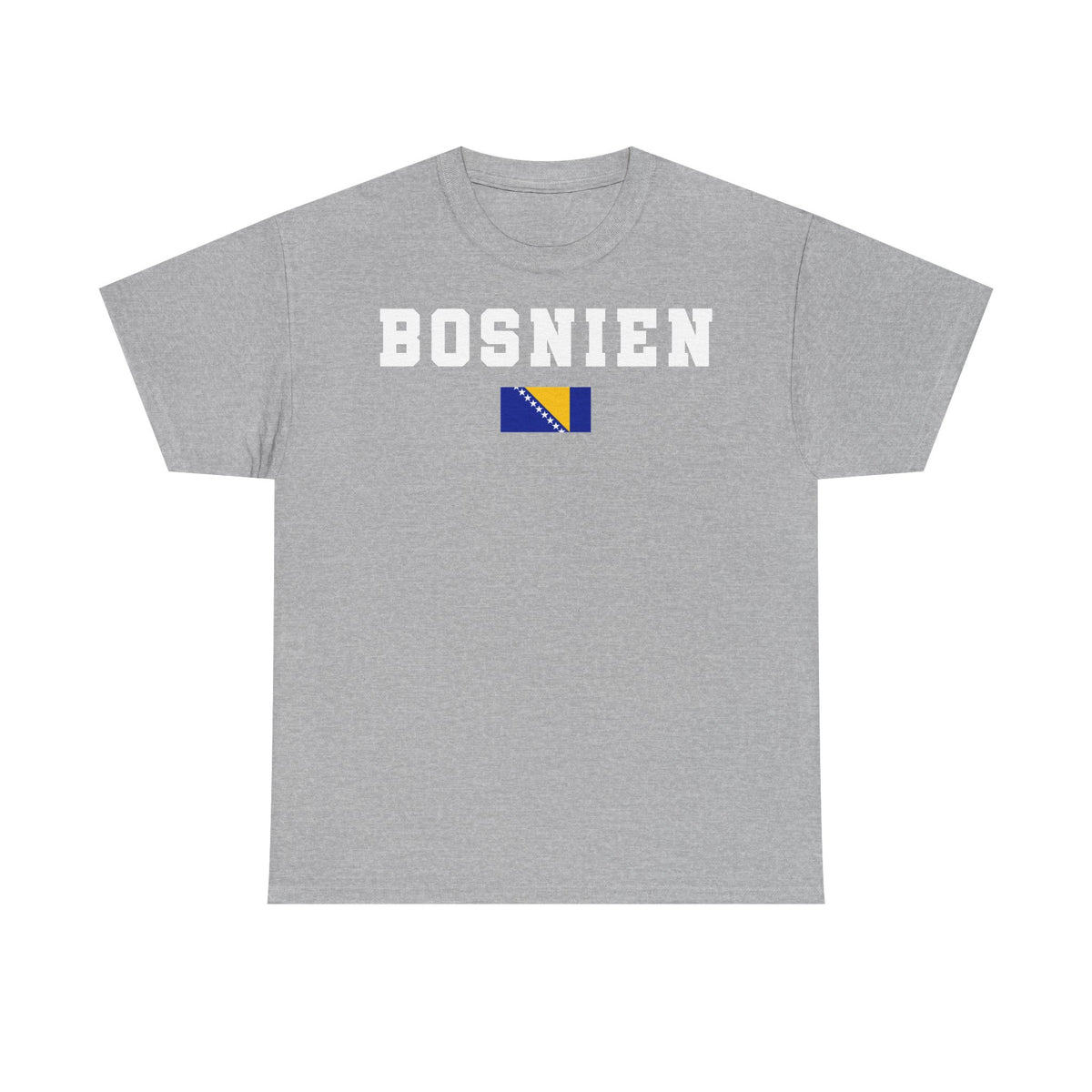 Bosnia Wappen Flagge Stolz Heimat Fußball fan Geschenkidee - Unisex T-Shirt