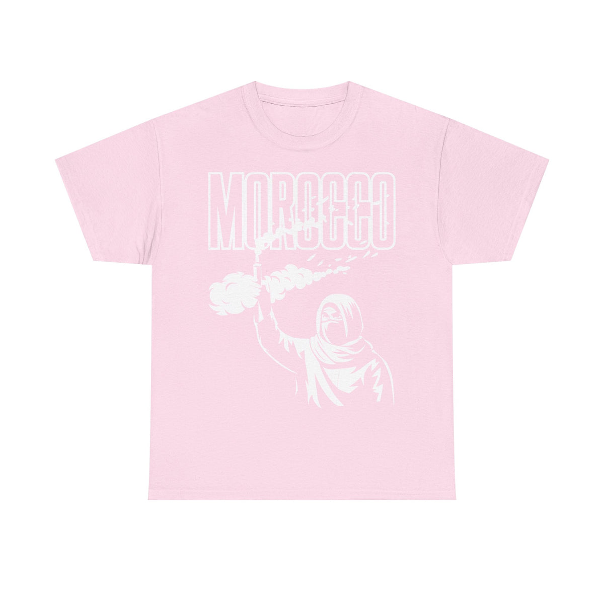 Escudo de hooligan de Marruecos Bandera de Marruecos Fútbol Aficionado Deporte Idea de regalo - Camiseta unisex