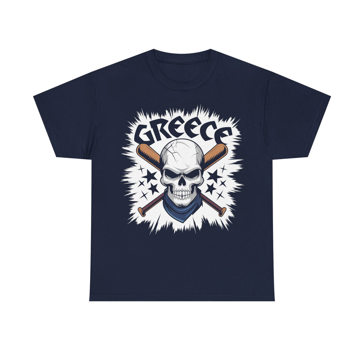 Grecia Grecia hooligan bandera escudo patria fútbol deporte aficionado idea de regalo - camiseta unisex