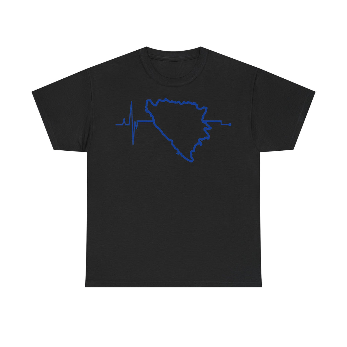 Bosnia escudo bandera orgullo patria aficionado al fútbol idea de regalo - Camiseta unisex