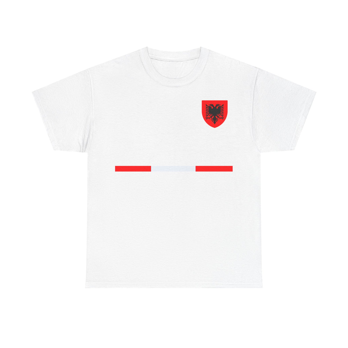 Albania Wappen Shqiptar Flagge Adler Fußball Fan Sport Unisex T Shirt