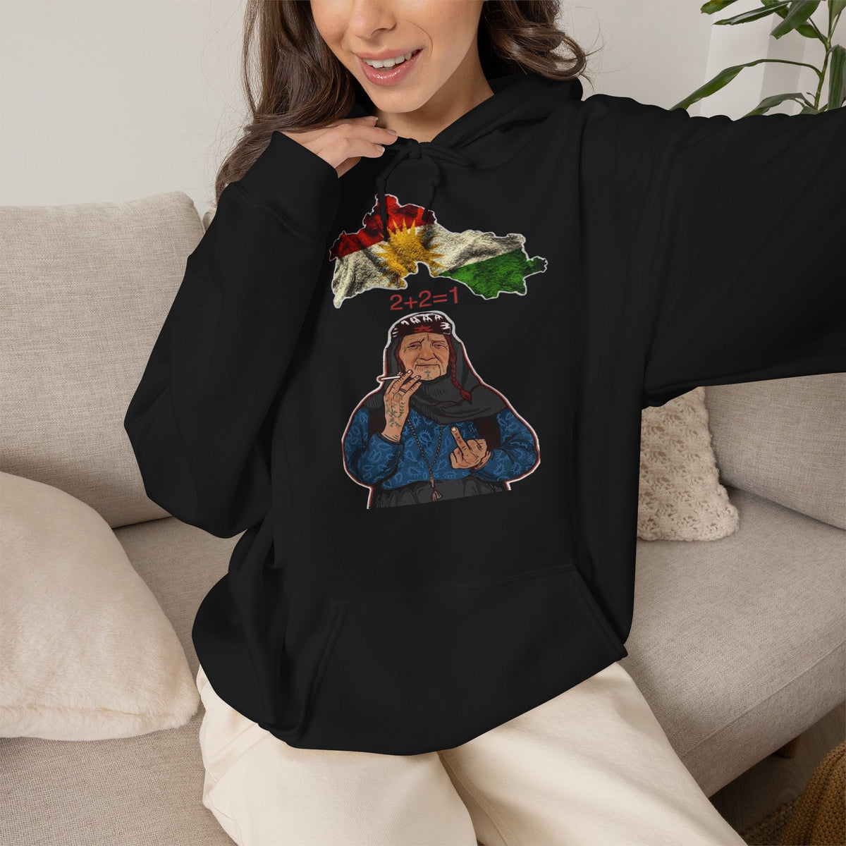 Kurdistan Azadi Street Urban Style Geschenkidee - Unisex Hoodie