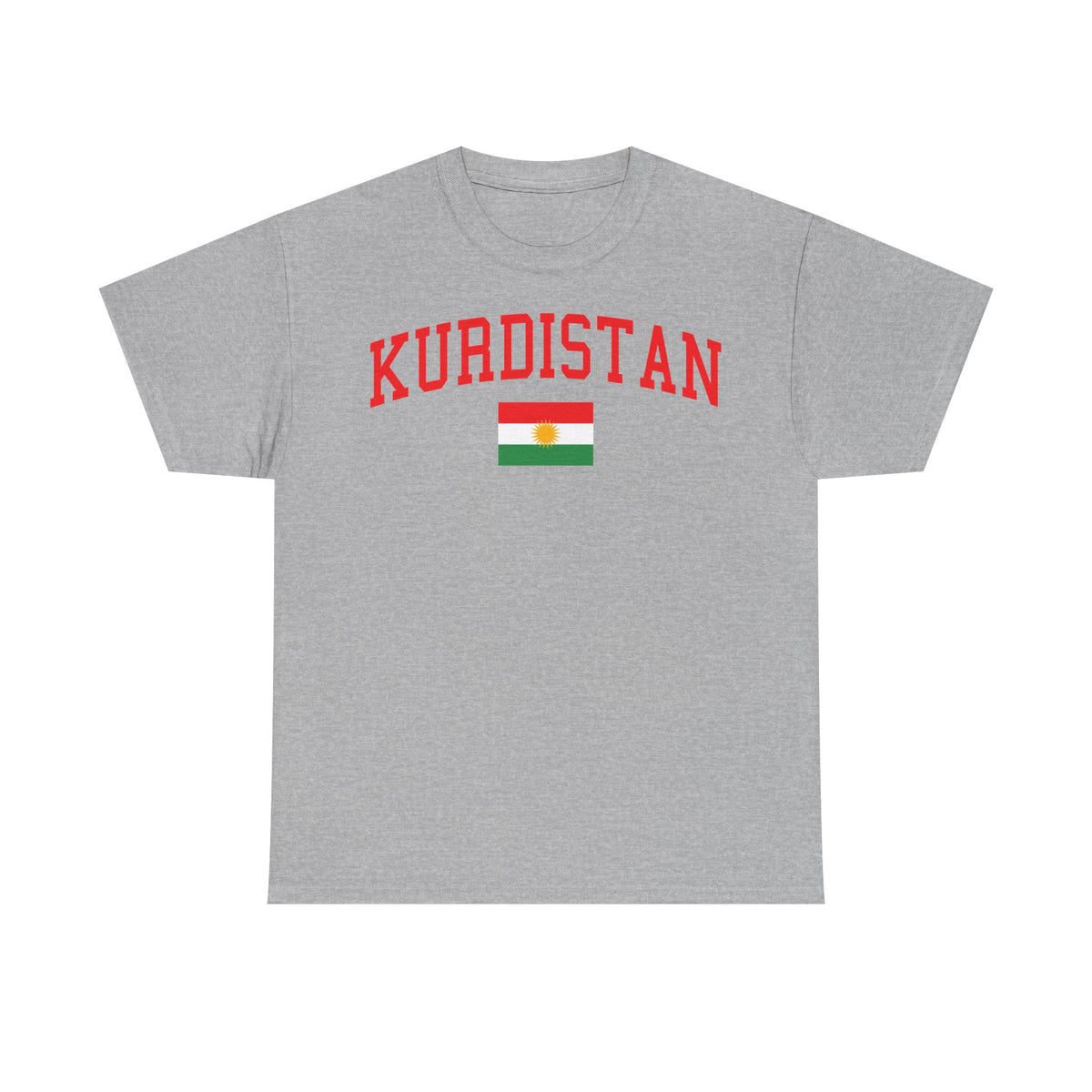Kurdistán Azadi Escudo Bandera Patria Newroz Regalo - Camiseta unisex