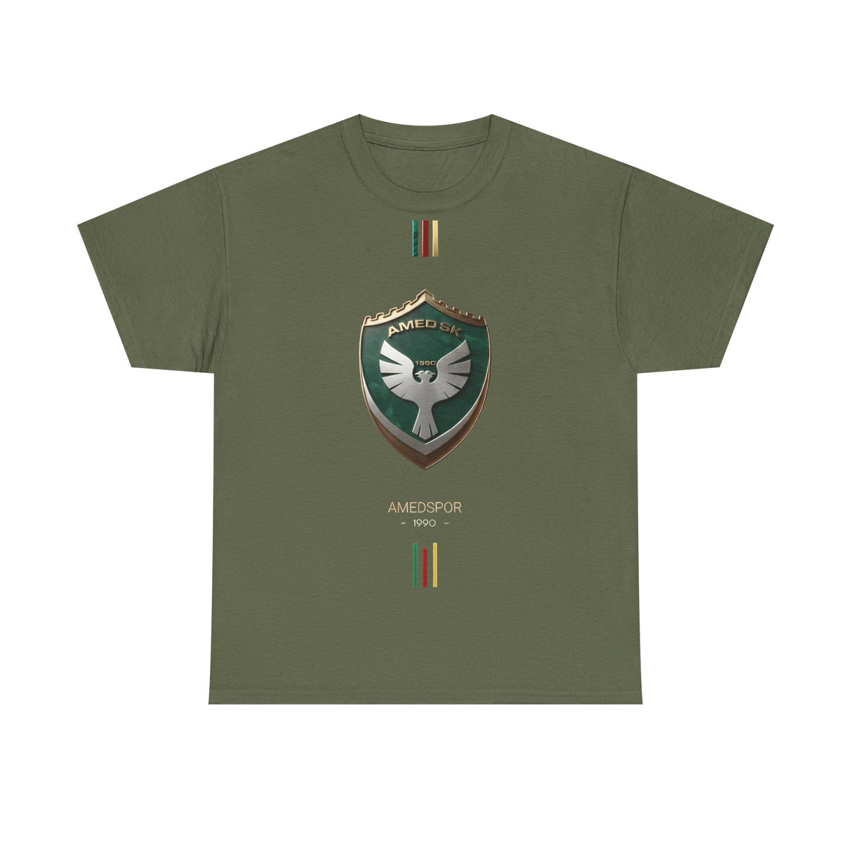 T-shirt unisexe pour fan de football kurde avec écusson Amedspor SK 1990