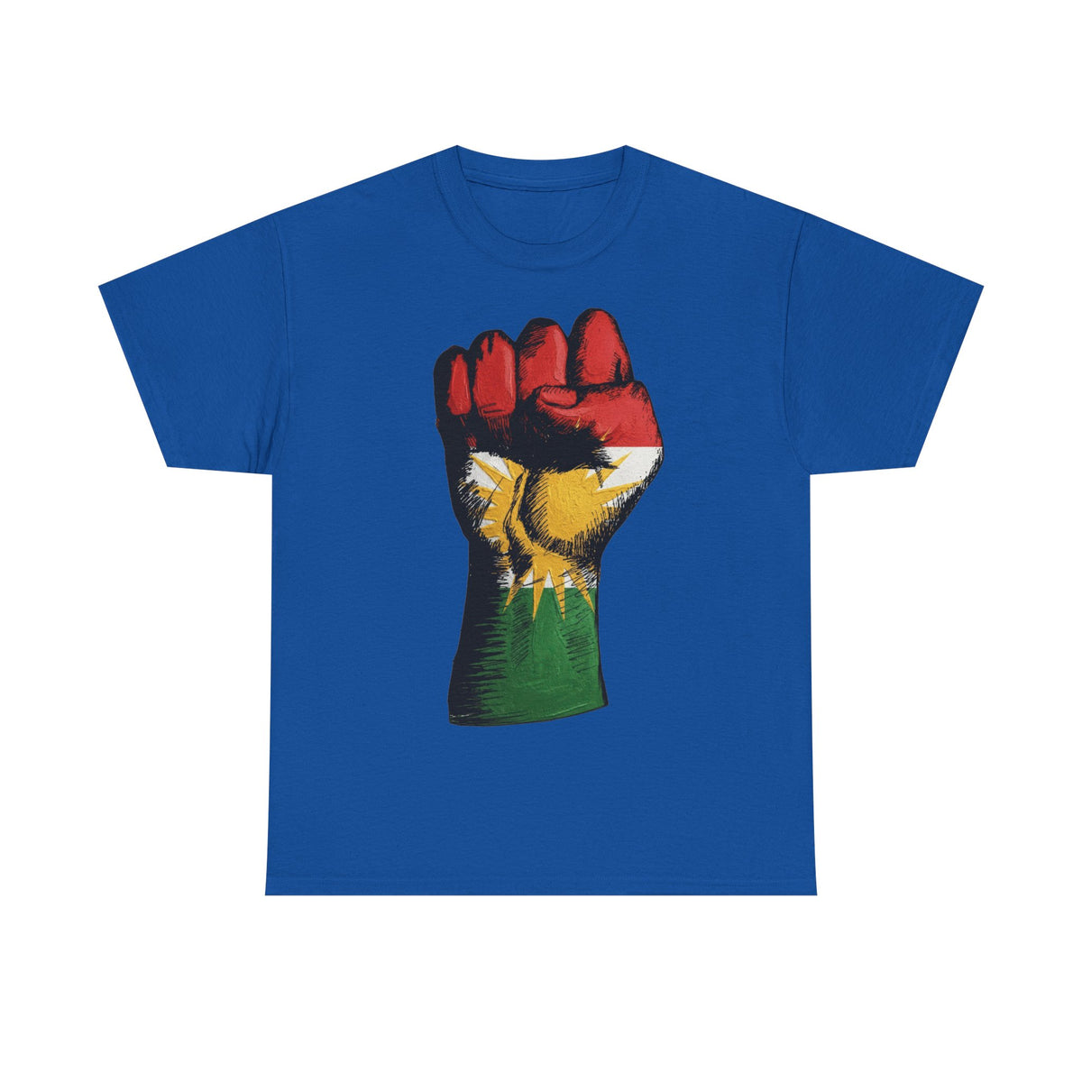 Kurdistan Power DNA Sonne Azadi - Unisex T-Shirt